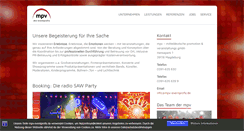 Desktop Screenshot of mpv-eventprofis.de